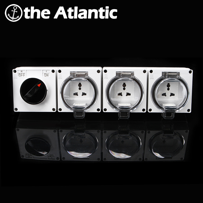 Outdoor Power Inlet Box - IP66 evrensel hava soket su geçirmez