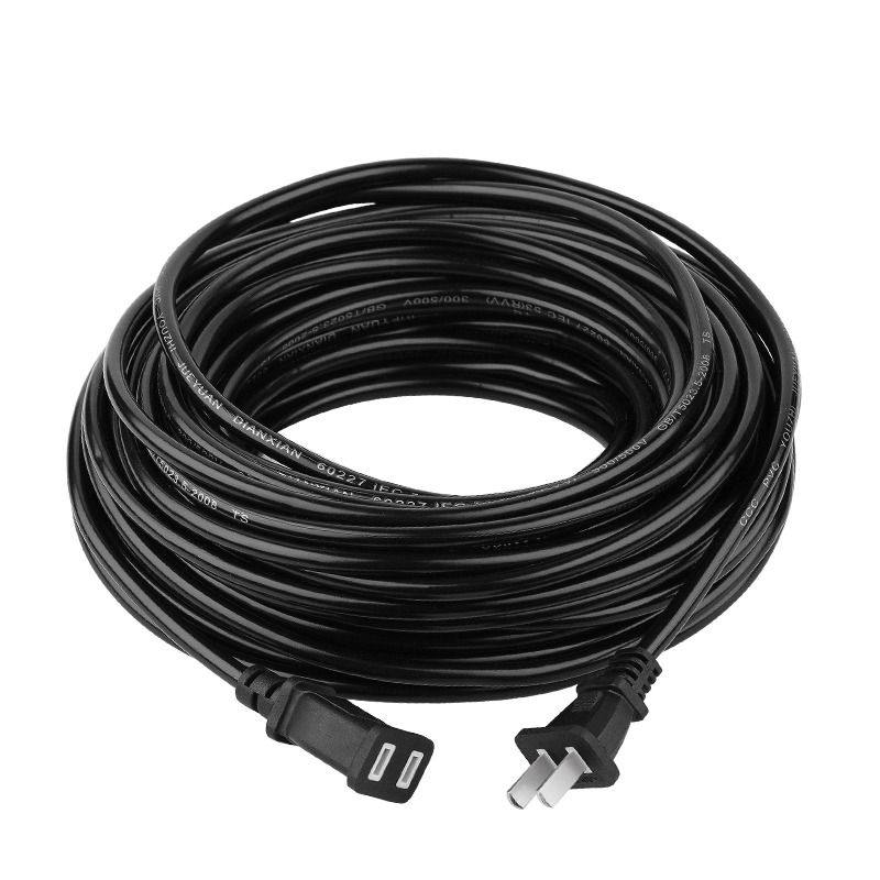 Outdoor Power Extension Cord - ABD Kanada 2 uçlu Erkek -