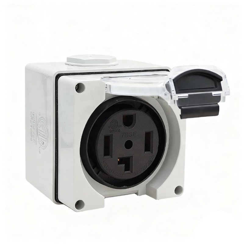Outdoor Power Receptacle Box - 30Amp Güç Prizi Kutusu NEMA 14-30R