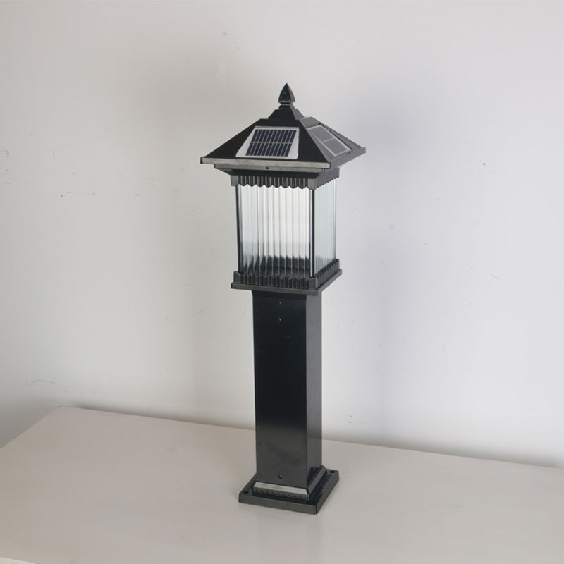 Outdoor Power Block - Modern Güneş Enerjili Çim Lambası Dış