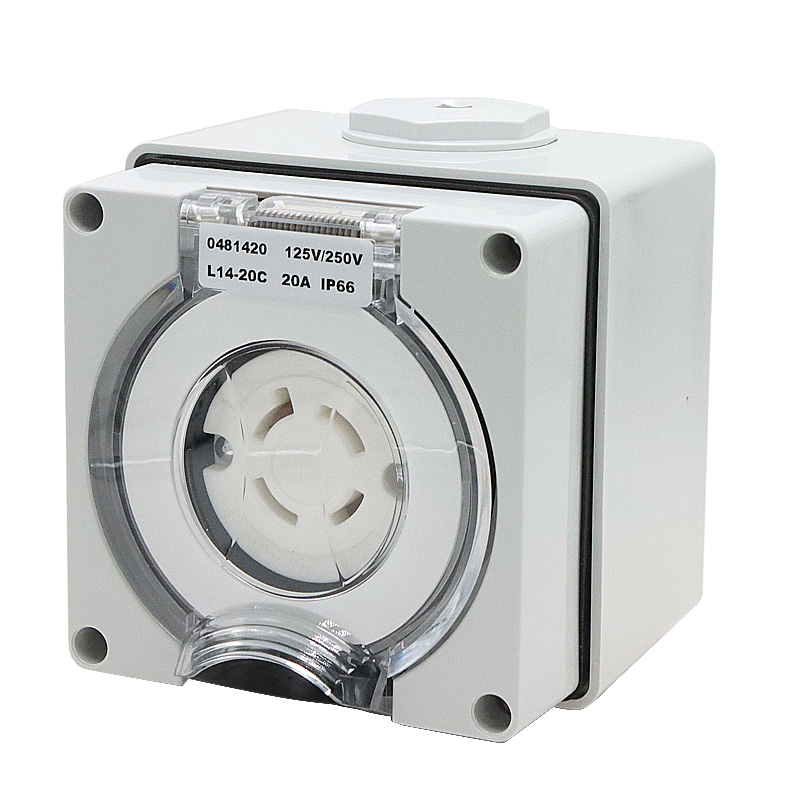 Outdoor Power Receptacle Box - 125/250V 20A Jeneratör RV Güç Giriş