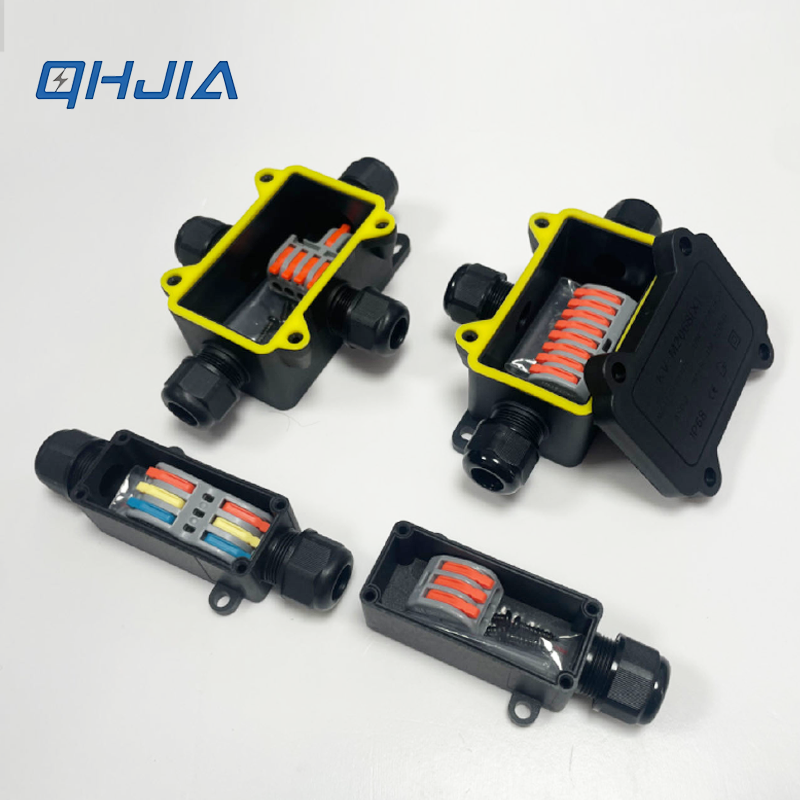 Outdoor Power Wire - IP68 Su Geçirmez Bağlantı Kutusu PA66