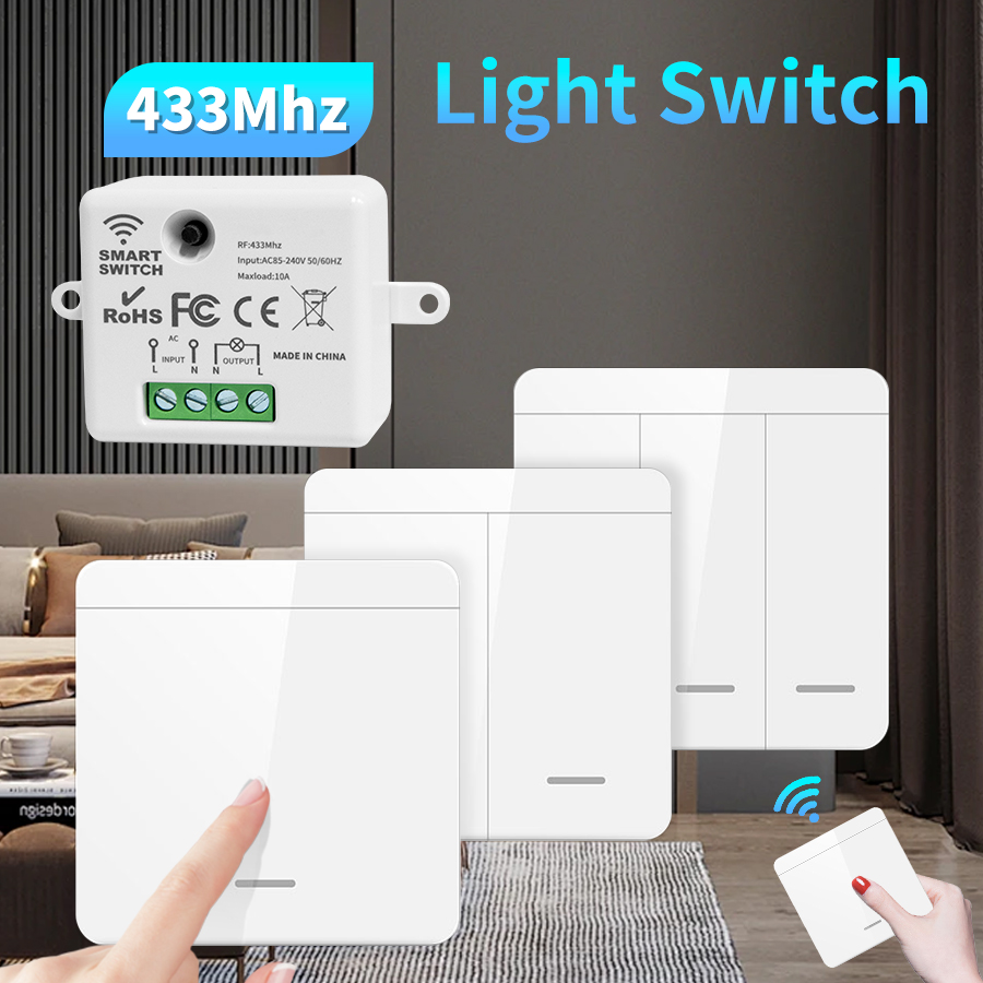 Outdoor Power Outlet With Remote Control - Kablosuz AÇIK KAPALI Anahtarı RF433 Modülü
