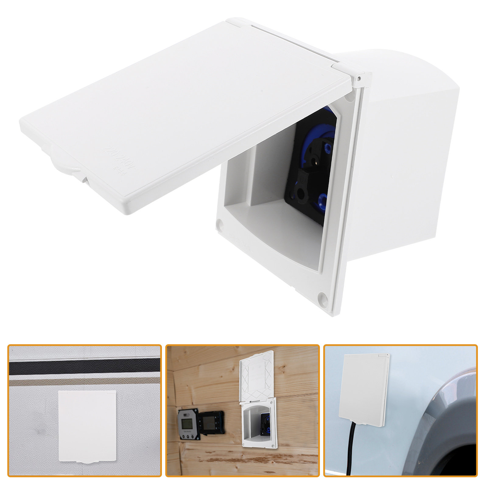 Outdoor Power Inlet Box - Rv Güç Giriş Kutusu 16A IP65
