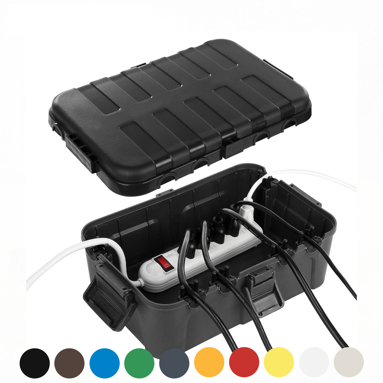 Outdoor Power Extension Cord - Ekstra Büyük Dış Mekan Elektrik Kutusu,