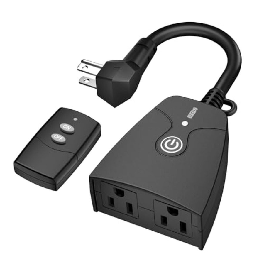 Outdoor Power Outlet With Remote Control - Dış Mekan Kablosuz Uzaktan Kumandalı Priz,