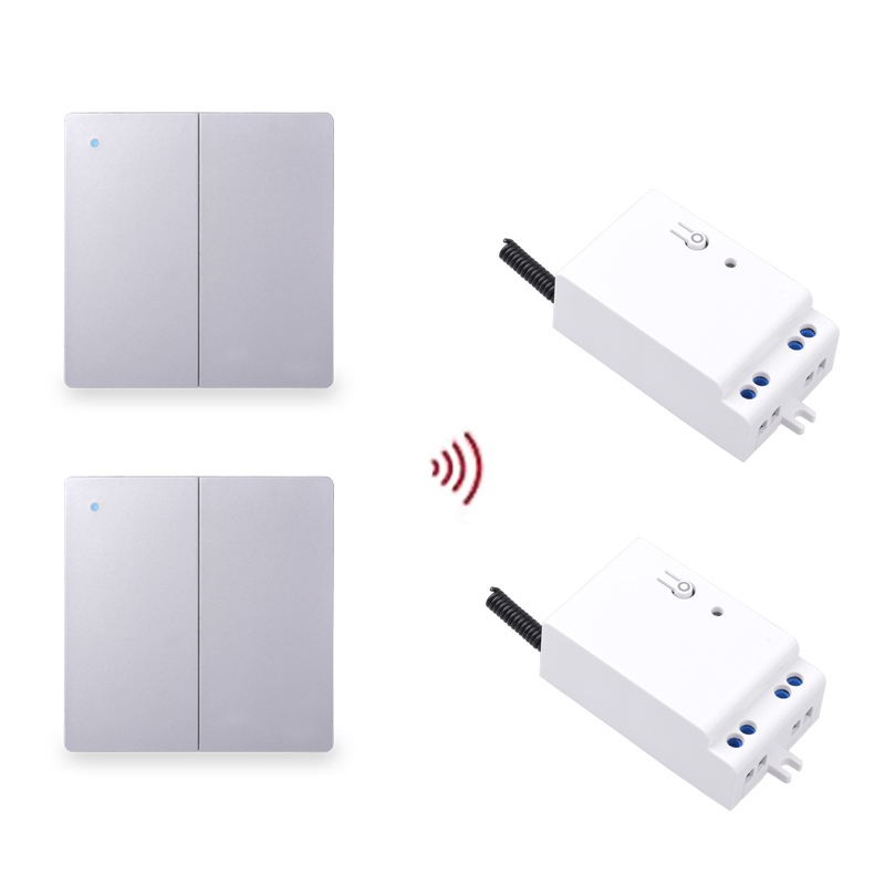 Outdoor Power Outlet With Remote Control - RF433 kablosuz duvar ışık anahtarı kendi
