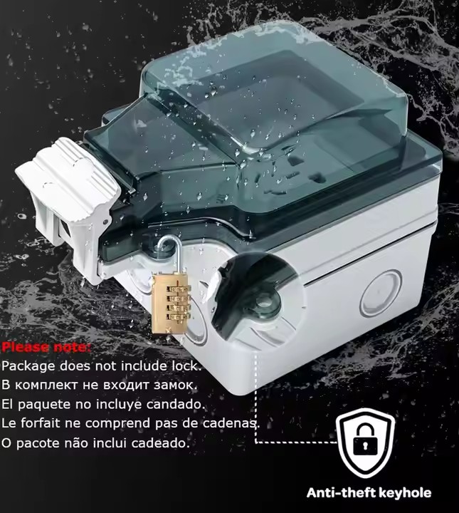 FUNAYA İsviçre Tuya Dış Mekan  - Outdoor Power Outlet With Remote Control incelemesi ve fiyatı