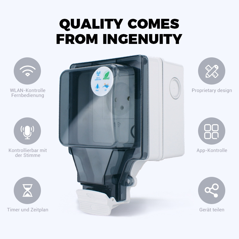 Avoir IP66 Açık Su Geçirmez So - Outdoor Power Outlet With Remote Control incelemesi ve fiyatı