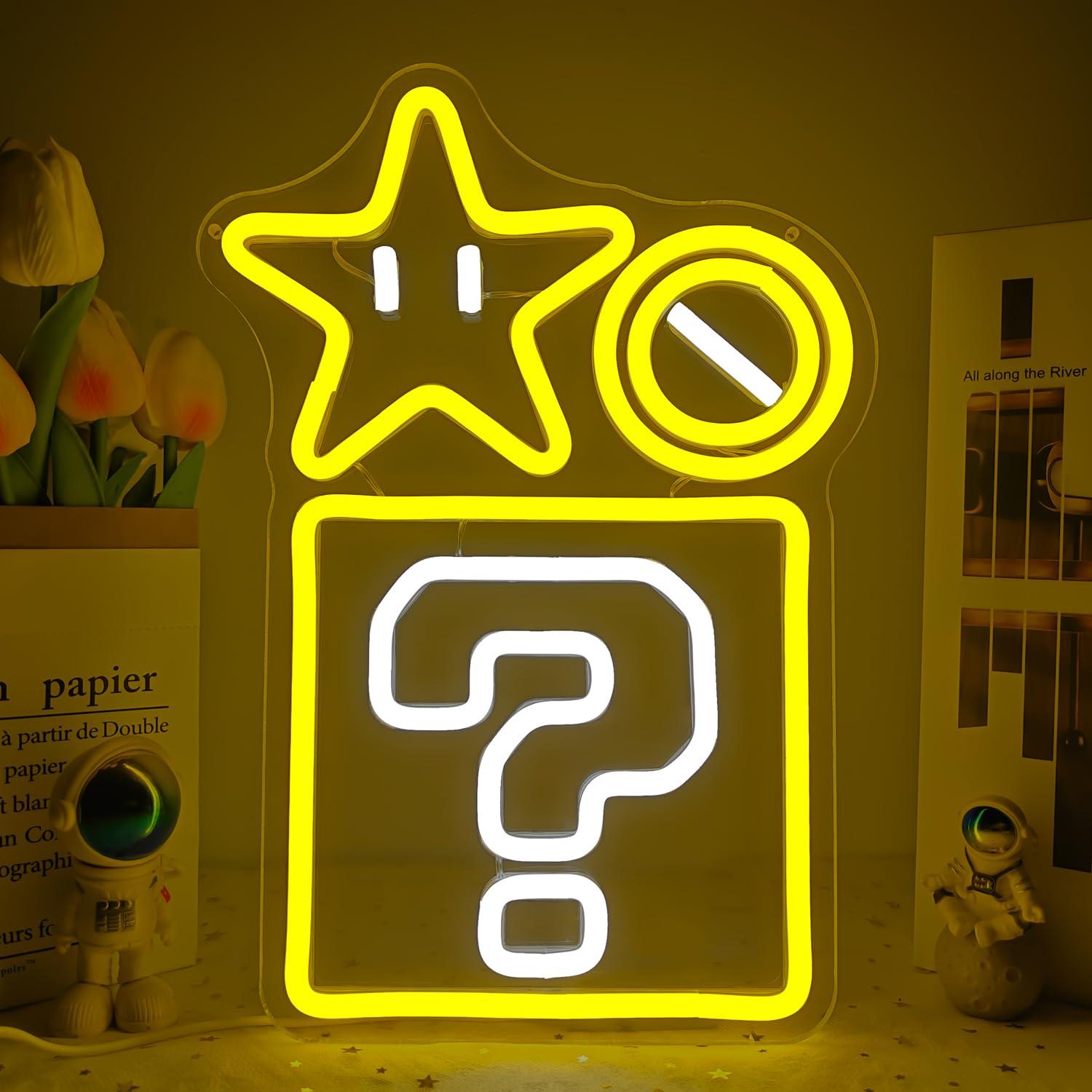 Soru İşareti Yıldız Neon Tabel - Outdoor Power Block incelemesi ve fiyatı