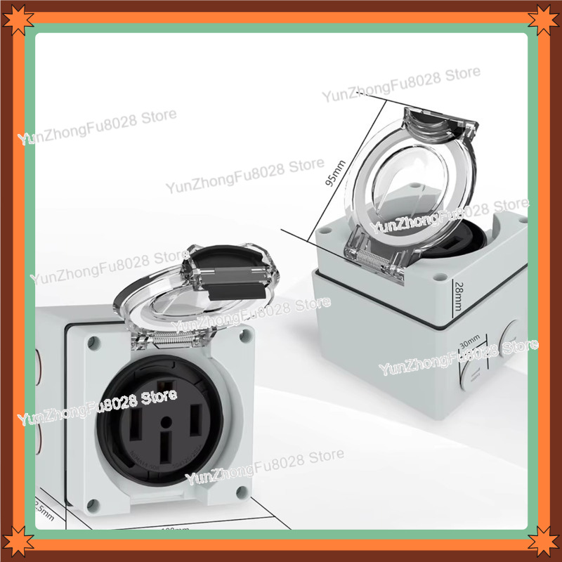 50Amp 14-50R Güç Çıkış Kutusu  - Outdoor Power Receptacle Box incelemesi ve fiyatı