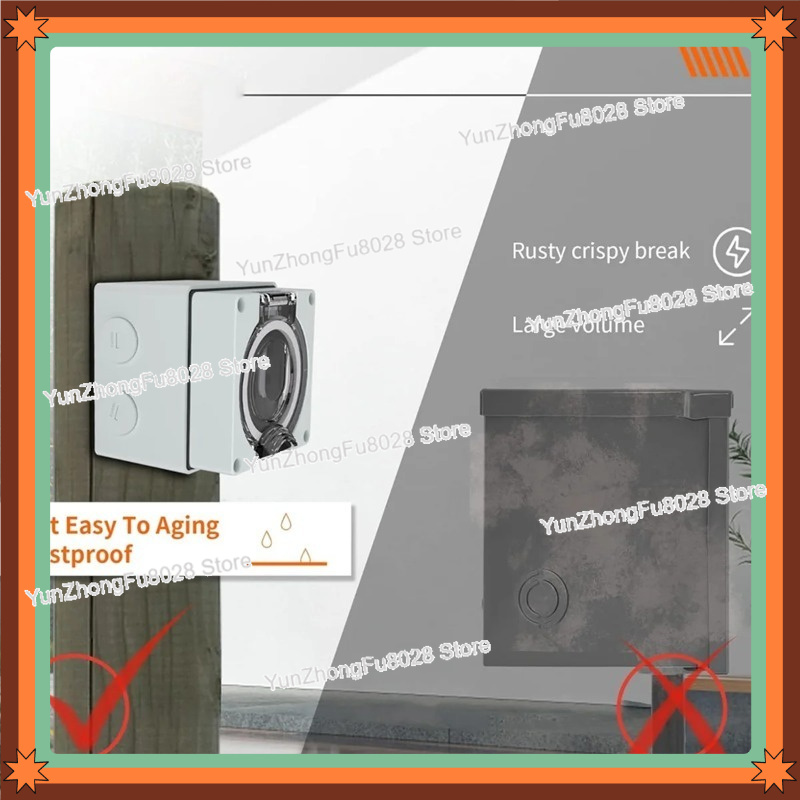50Amp 14-50R Güç Çıkış Kutusu  - Outdoor Power Receptacle Box incelemesi ve fiyatı