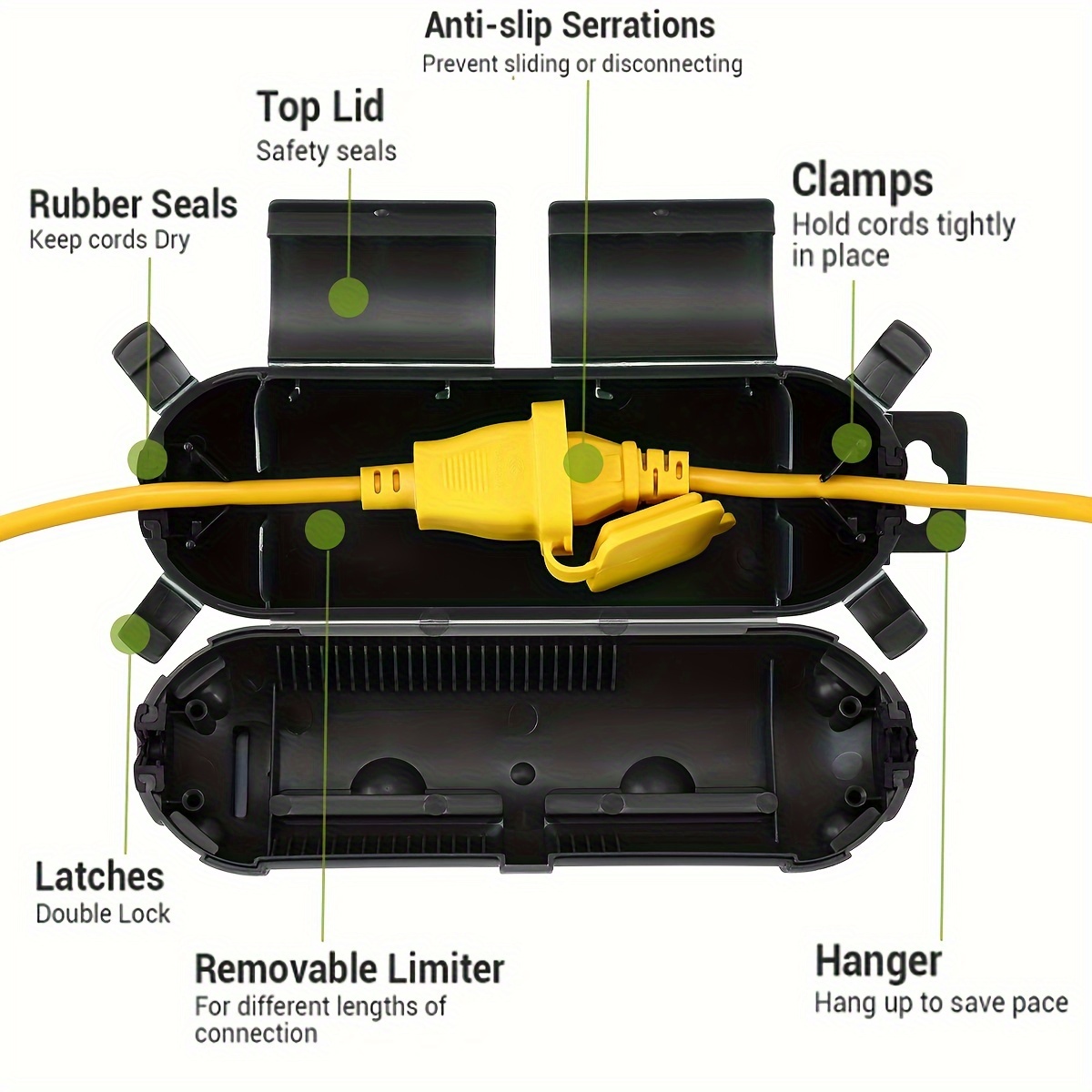 Uzatma Kablosu Fiş Bağlantısı  - Outdoor Power Extension Cord incelemesi ve fiyatı