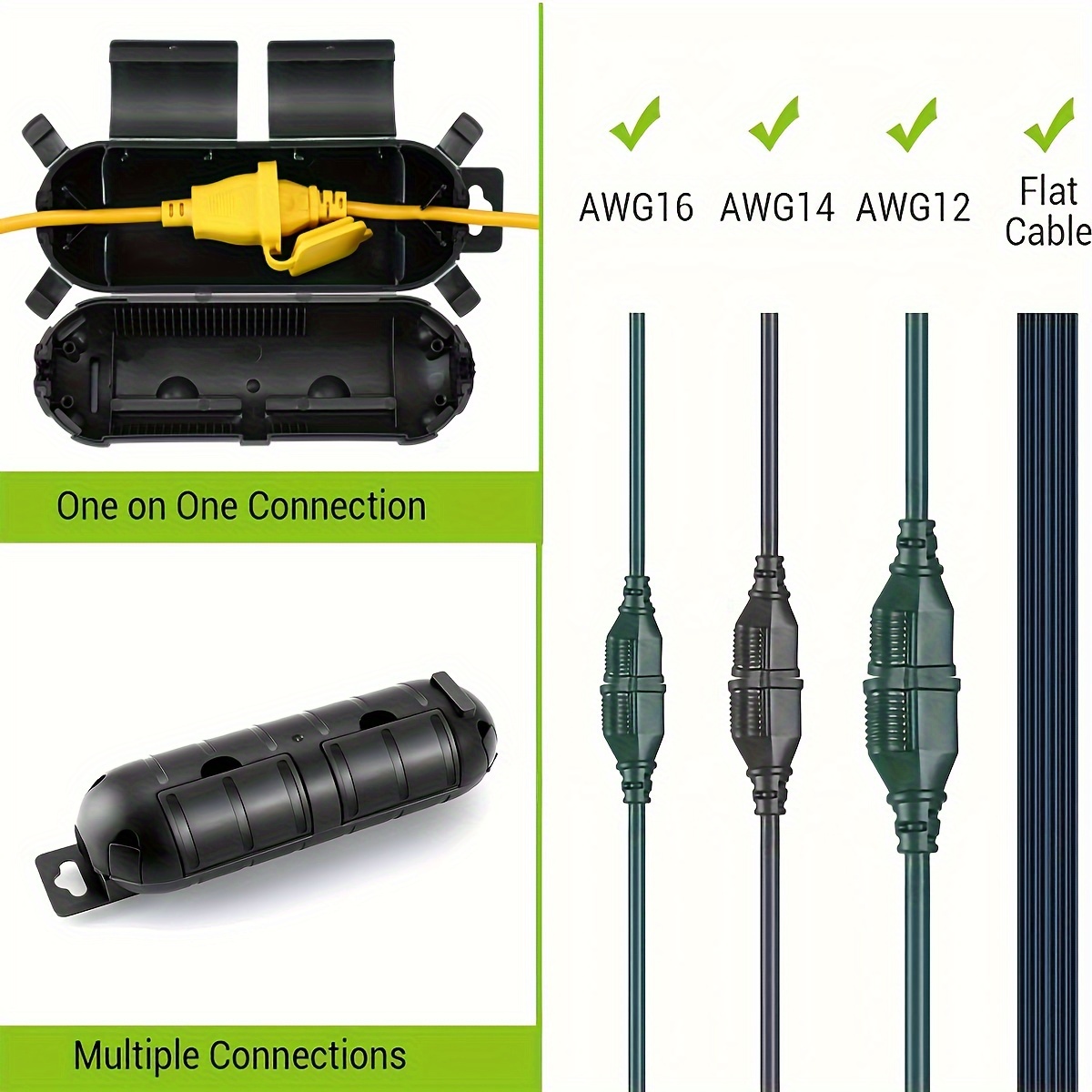 Uzatma Kablosu Fiş Bağlantısı  - Outdoor Power Extension Cord incelemesi ve fiyatı