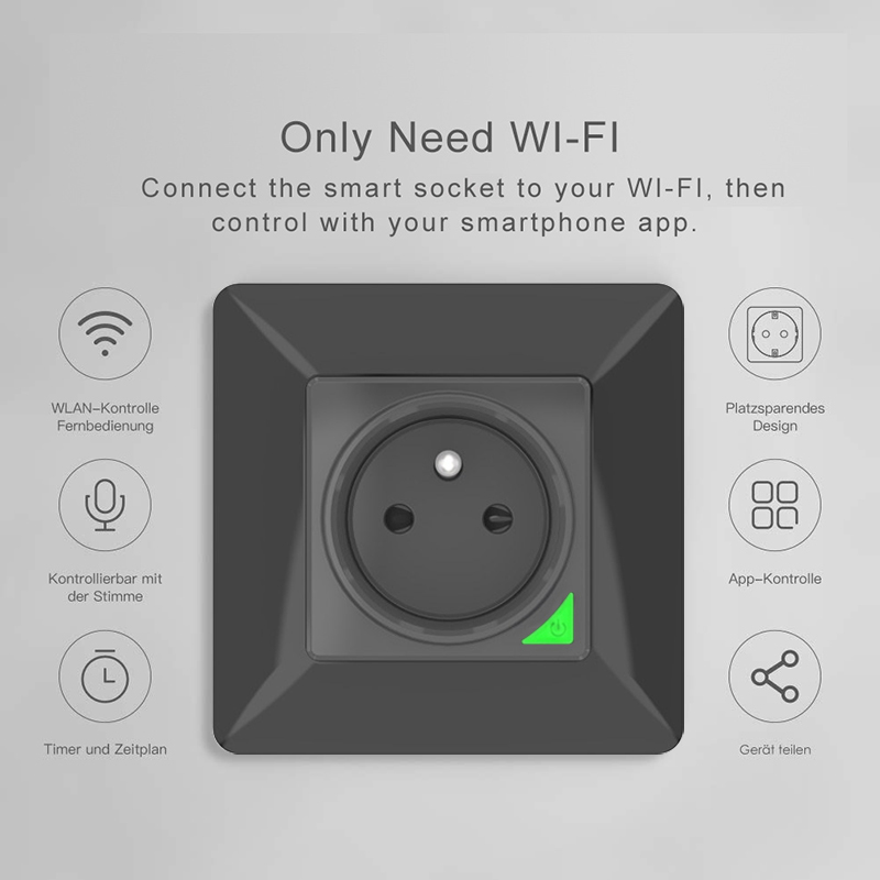 Avoir Zigbee Tuya IP66 açık su - Outdoor Power Outlet With Remote Control incelemesi ve fiyatı