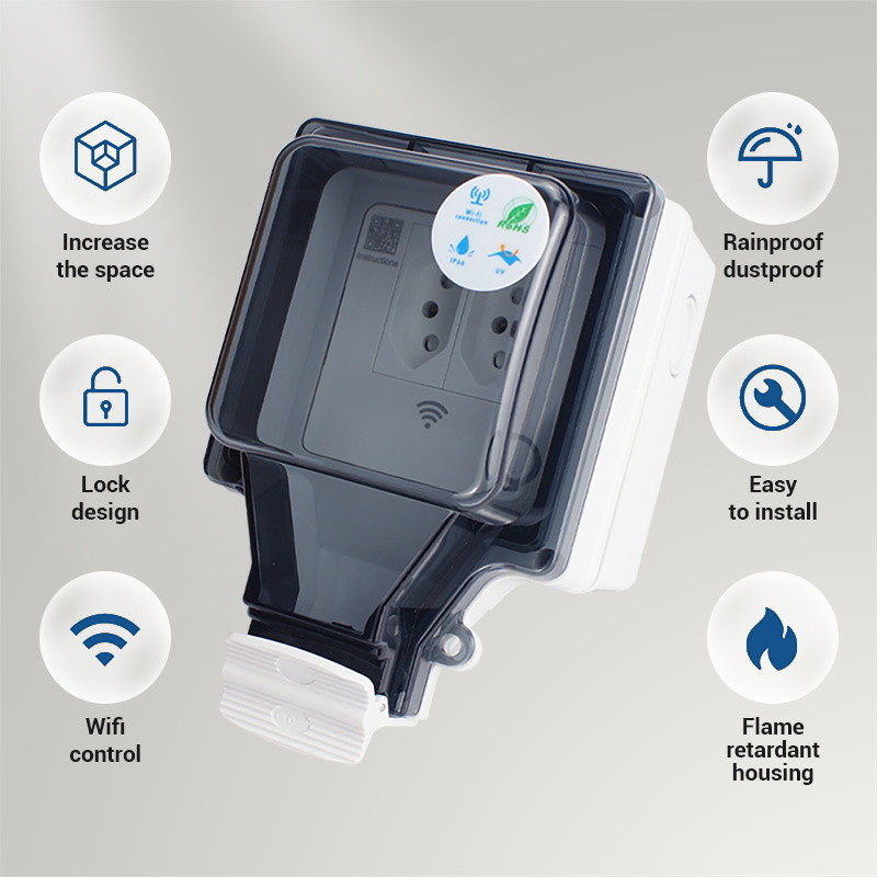 Avoir Tuya Wifi akıllı soket I - Outdoor Power Outlet With Remote Control incelemesi ve fiyatı