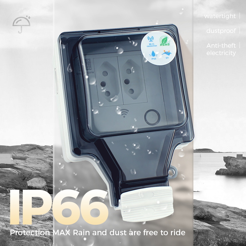 Avoir Tuya Wifi akıllı soket I - Outdoor Power Outlet With Remote Control incelemesi ve fiyatı