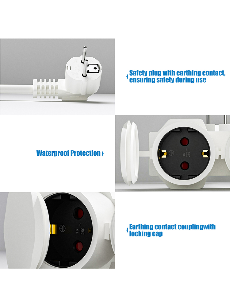 2 Schuko Prizli AB Uzatma Kabl - Outdoor Power Extension Cord incelemesi ve fiyatı