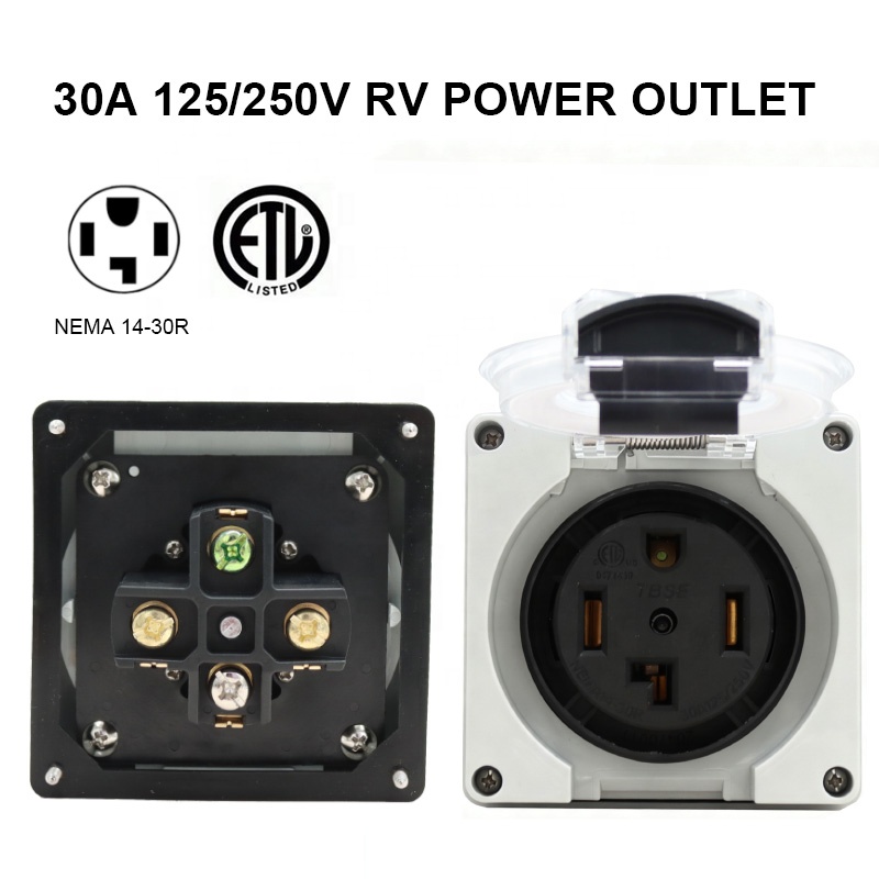 30Amp Güç Prizi Kutusu NEMA 14 - Outdoor Power Receptacle Box incelemesi ve fiyatı