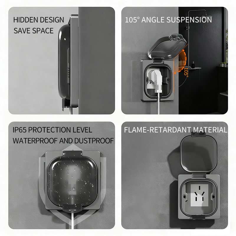 IP65 Su Geçirmez Dış Mekan Pri - Outdoor Power Inlet Box incelemesi ve fiyatı