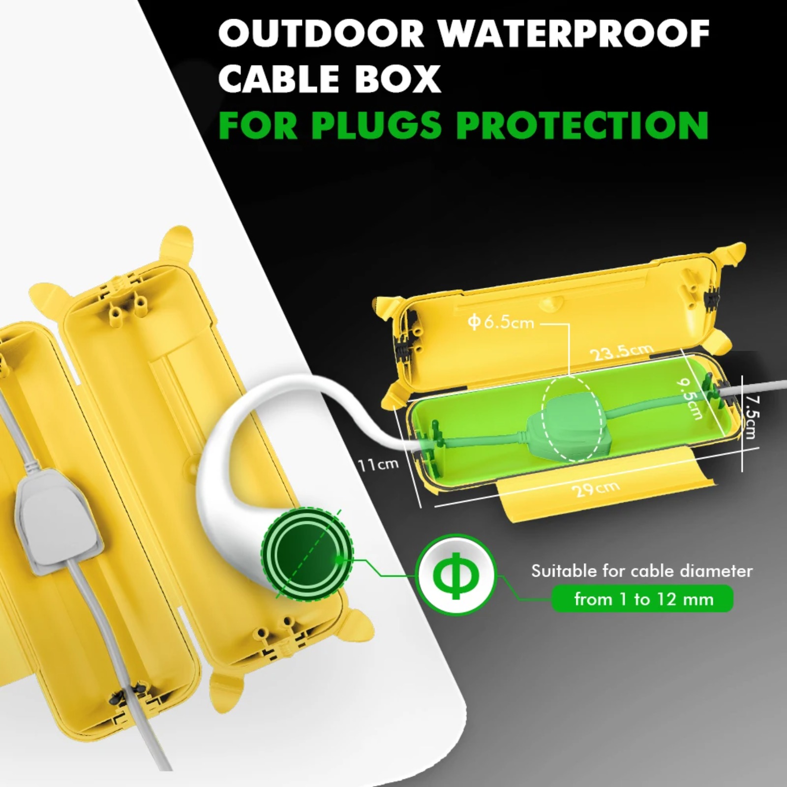 IP44 Dış Mekan Uzatma Kablosu  - Outdoor Power Extension Cord incelemesi ve fiyatı