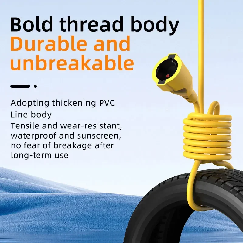 16A EU Schuko Prizli Uzatma Ka - Outdoor Power Extension Cord incelemesi ve fiyatı