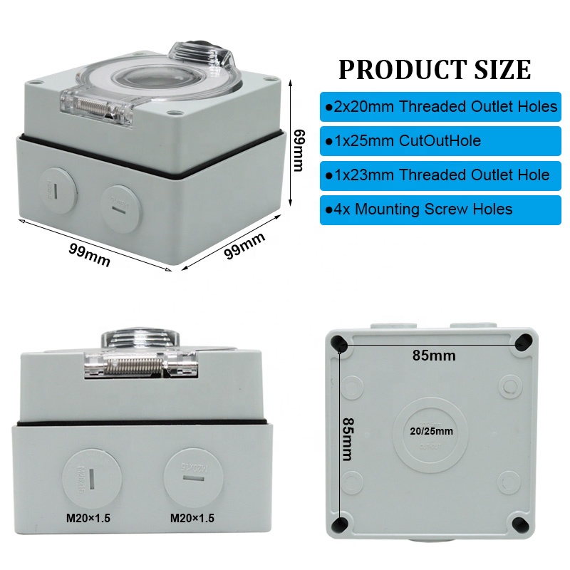 50 Amper Jeneratör RV Güç Giri - Outdoor Power Receptacle Box incelemesi ve fiyatı