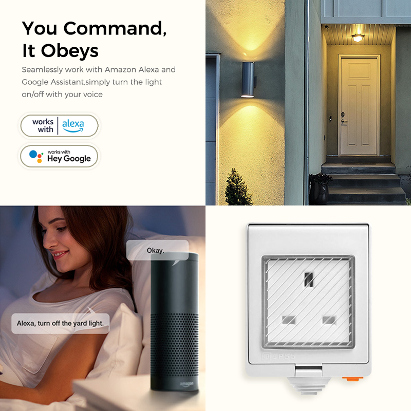 Avoir IP55 Tuya Wifi Akıllı Su - Outdoor Power Outlet With Remote Control incelemesi ve fiyatı