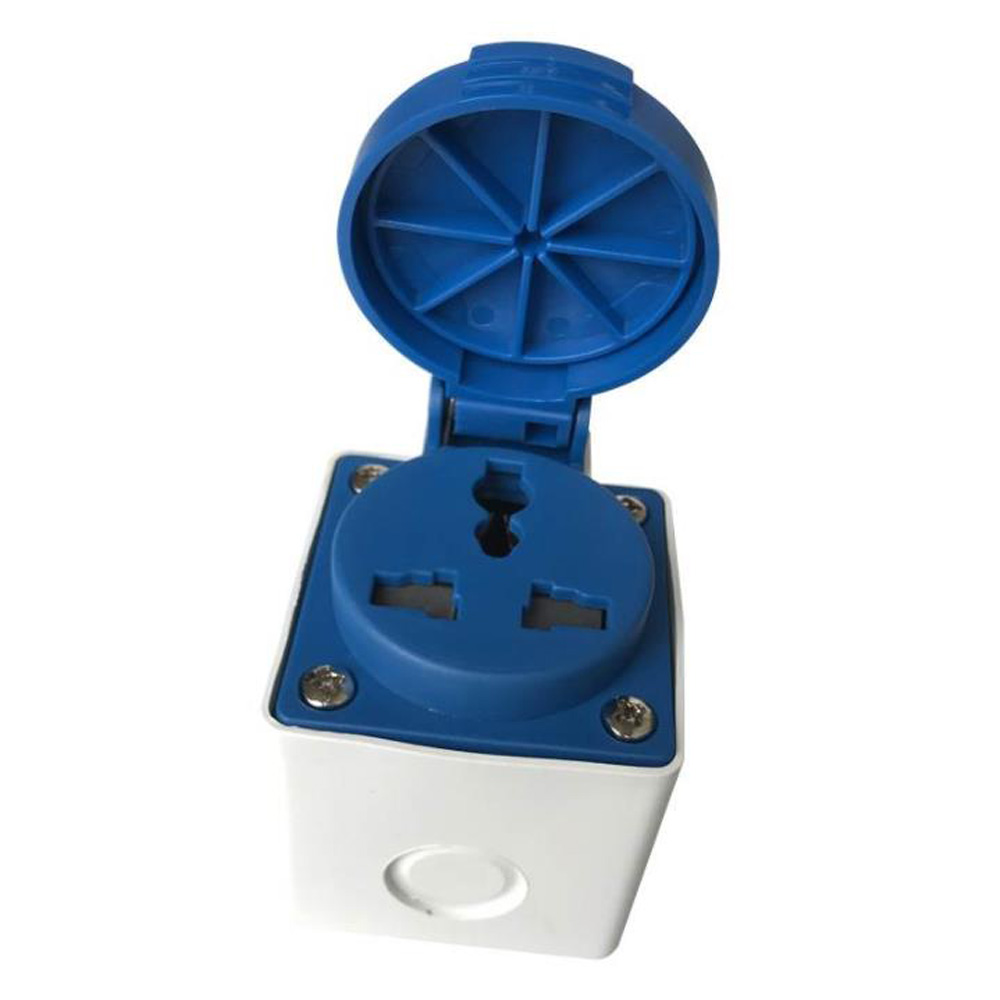 Mavi IP54 10A/16A 220V Çok Fon - Outdoor Power Inlet Box incelemesi ve fiyatı