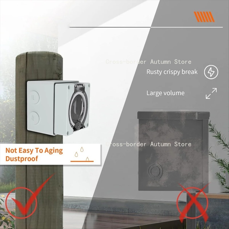 TFBC 50Amp Güç Çıkış Kutusu, 1 - Outdoor Power Receptacle Box incelemesi ve fiyatı