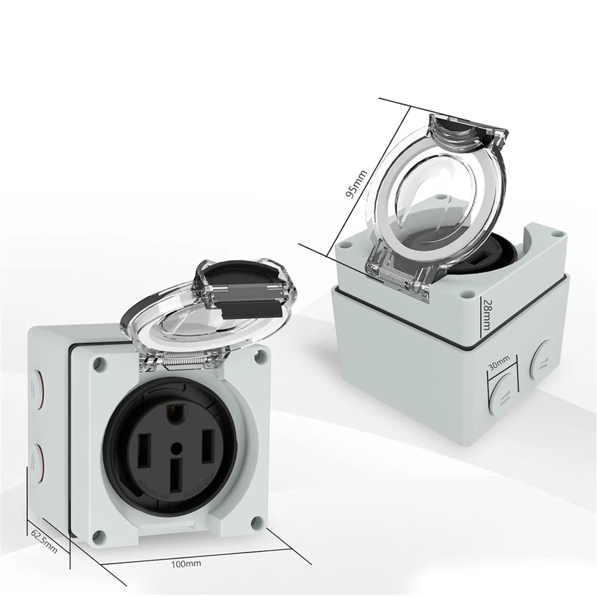 Güç Priz Kutusu, 125/250Volt N - Outdoor Power Receptacle Box incelemesi ve fiyatı