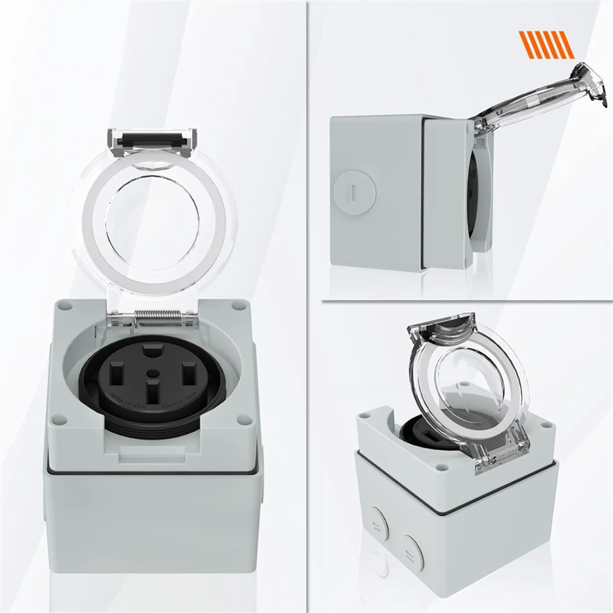 Güç Priz Kutusu, 125/250Volt N - Outdoor Power Receptacle Box incelemesi ve fiyatı