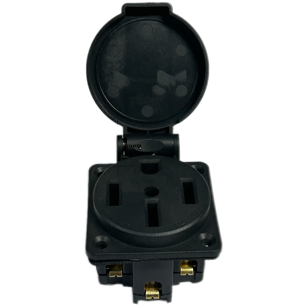 Siyah Su Geçirmez 50 Amper Jen - Outdoor Power Receptacle Box incelemesi ve fiyatı