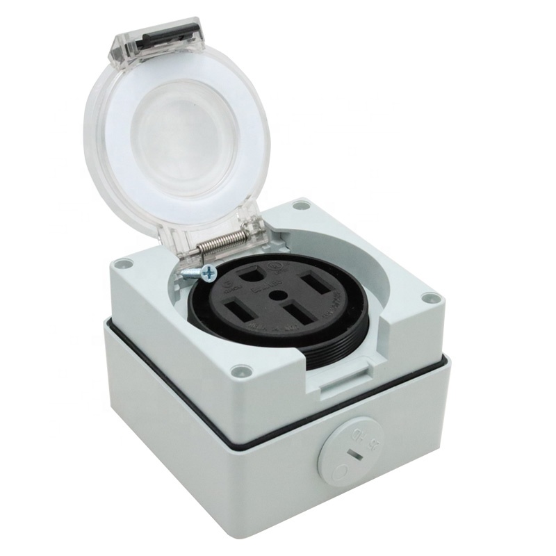 50 Amp Jeneratör RV Güç Giriş  - Outdoor Power Receptacle Box incelemesi ve fiyatı