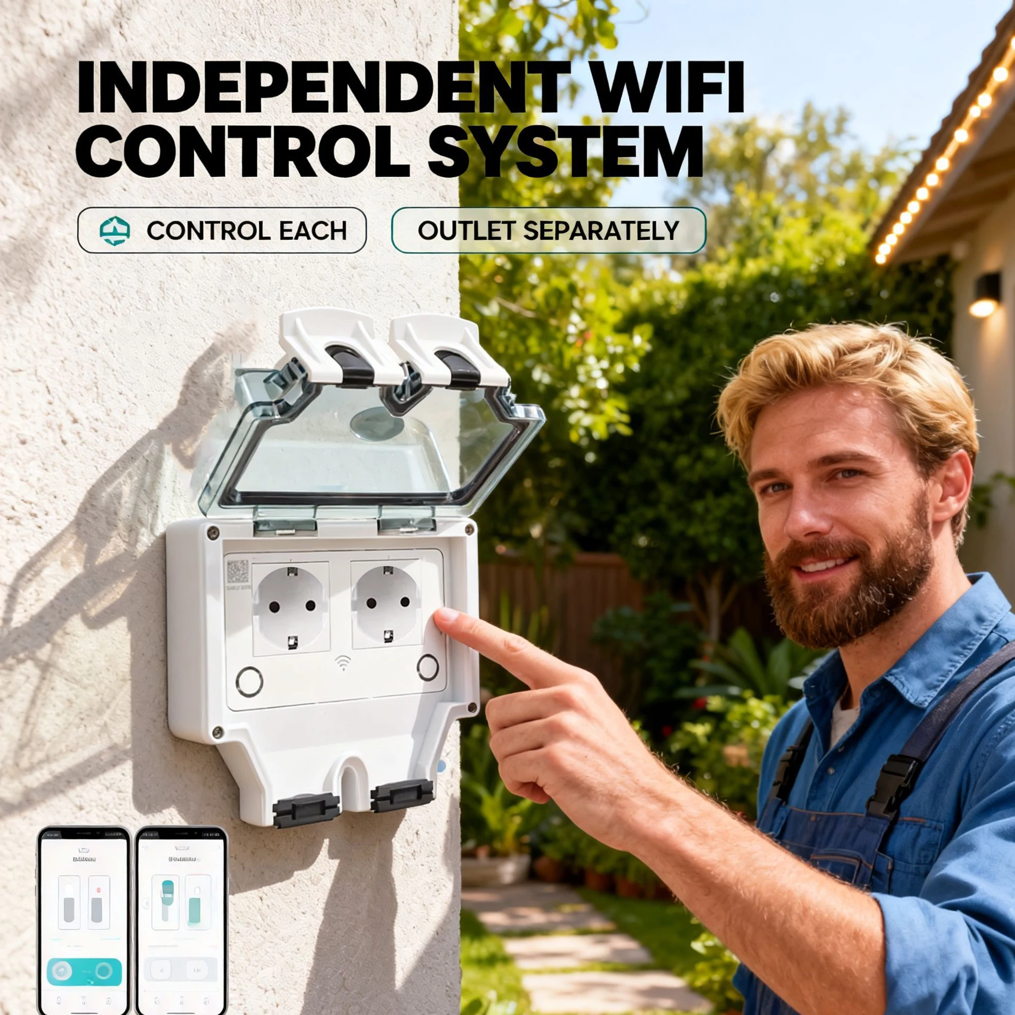 Tuya Su Geçirmez Elektrik Priz - Outdoor Power Inlet Box incelemesi ve fiyatı