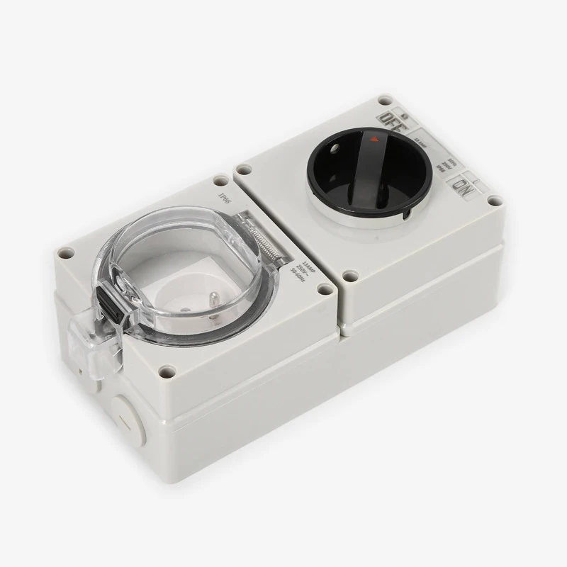 IP66 220V su geçirmez toz geçi - Outdoor Power Inlet Box incelemesi ve fiyatı