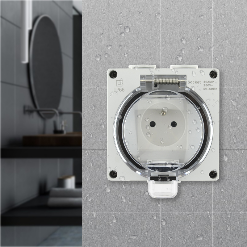 IP66 su geçirmez soket fransız - Outdoor Power Inlet Box incelemesi ve fiyatı
