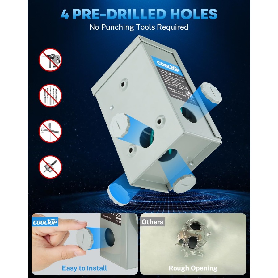 50 Amper Jeneratör Kablosu ve  - Outdoor Power Inlet Box incelemesi ve fiyatı
