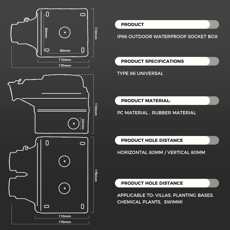 Avoir Tuya akıllı IP66 su geçi - Outdoor Power Outlet With Remote Control incelemesi ve fiyatı