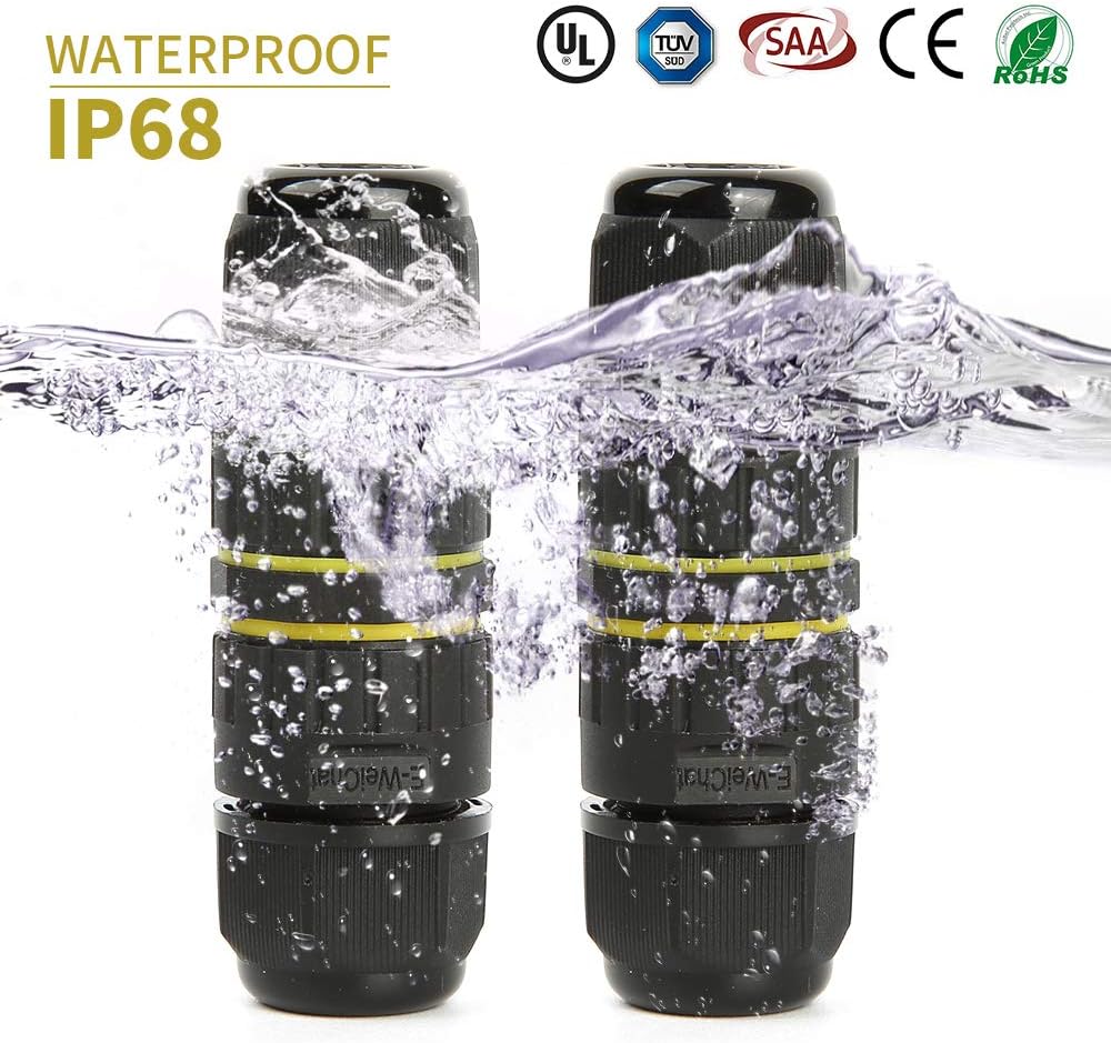 M16 2PIN 3PIN IP68 Su Geçirmez - Outdoor Power Wire incelemesi ve fiyatı