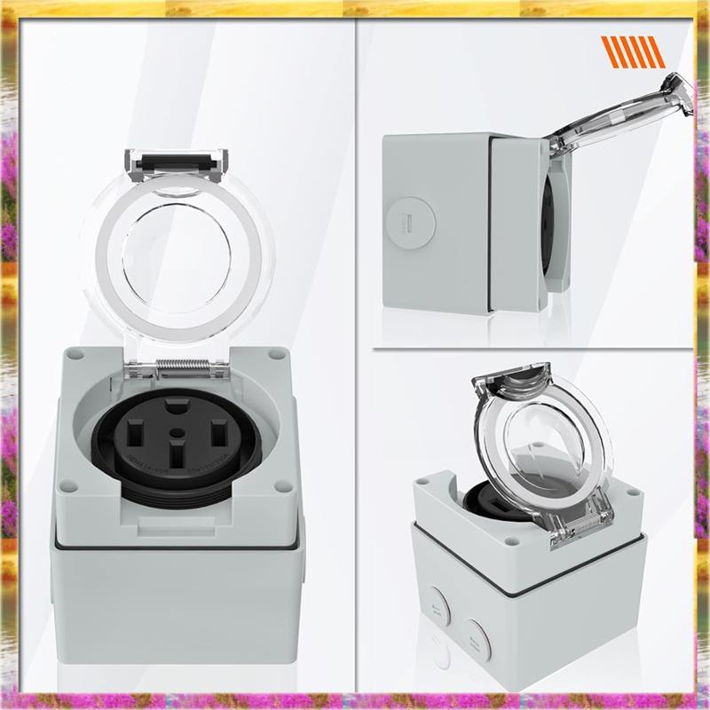 AA46 HOT-50Amp Dış Mekan Güç Ç - Outdoor Power Receptacle Box incelemesi ve fiyatı