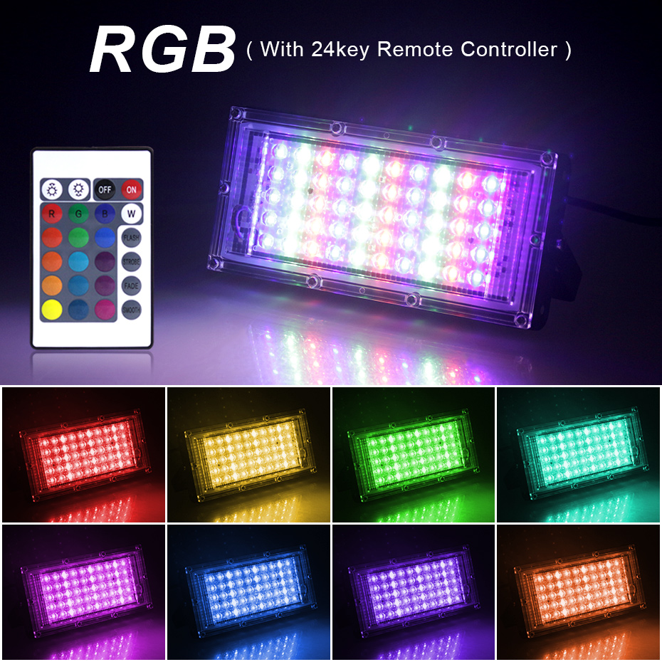 IP65 Su Geçirmez RGB LED Proje - Outdoor Power Outlet With Remote Control incelemesi ve fiyatı