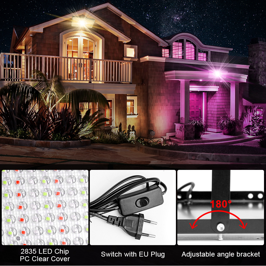 IP65 Su Geçirmez RGB LED Proje - Outdoor Power Outlet With Remote Control incelemesi ve fiyatı
